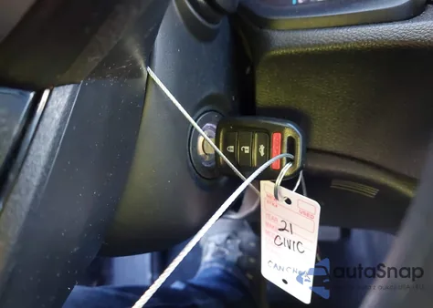 2021 Honda Civic Lx из США, поврежденный, VIN 2HGFC2F64MH532086